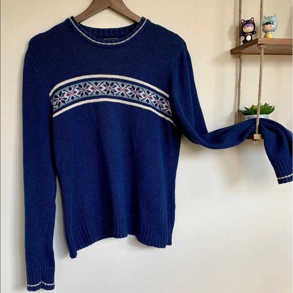 Vintage 1990’s Abercrombie & Fitch Grandpa Sweater - Picture 3 of 13